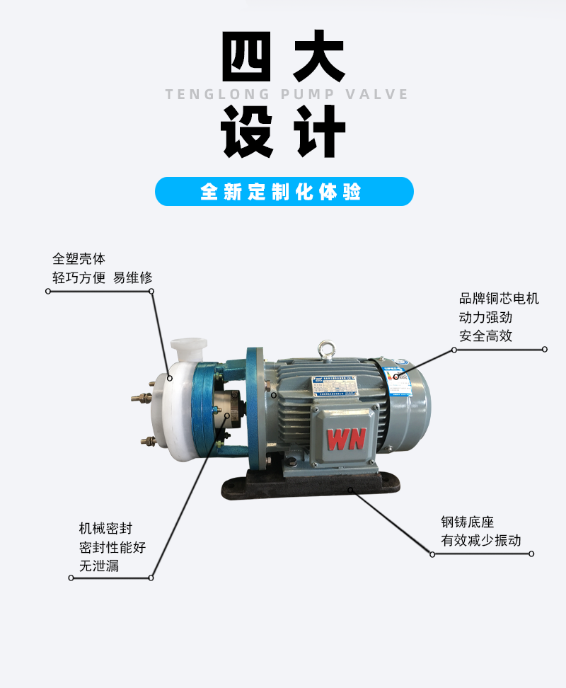 氟塑料合金離心泵特點(diǎn)